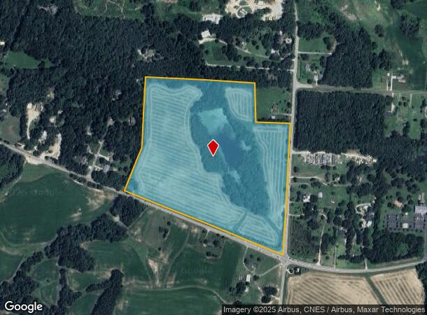 2129 Wait Ave, Wake Forest, NC Parcel Map