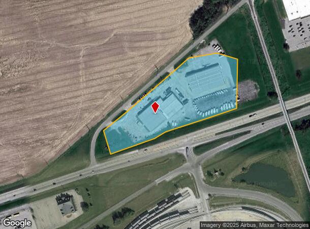 1331 E 4Th St, Mount Vernon, IN Parcel Map