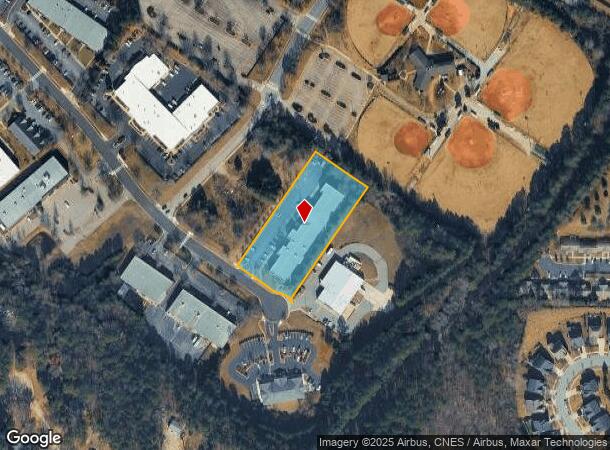  231 Capcom Ave, Wake Forest, NC Parcel Map