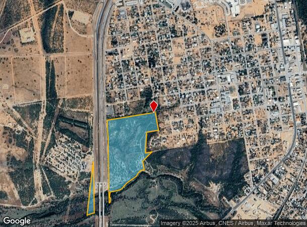 1201 Nueces, Cotulla, TX Parcel Map