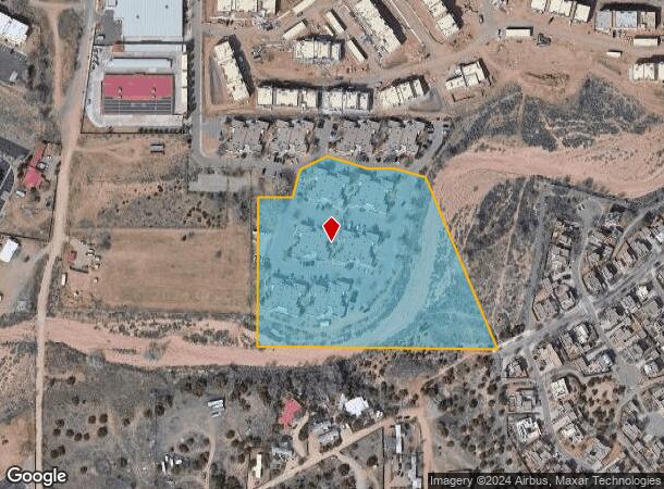  4001 Office Court Dr, Santa Fe, NM Parcel Map