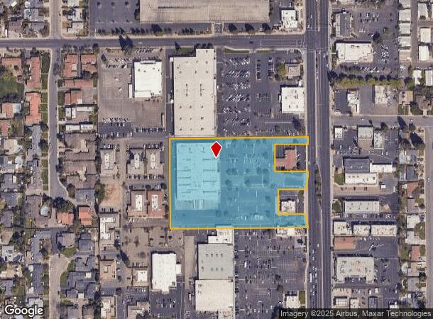 2523 S Mooney Blvd, Visalia, CA Parcel Map