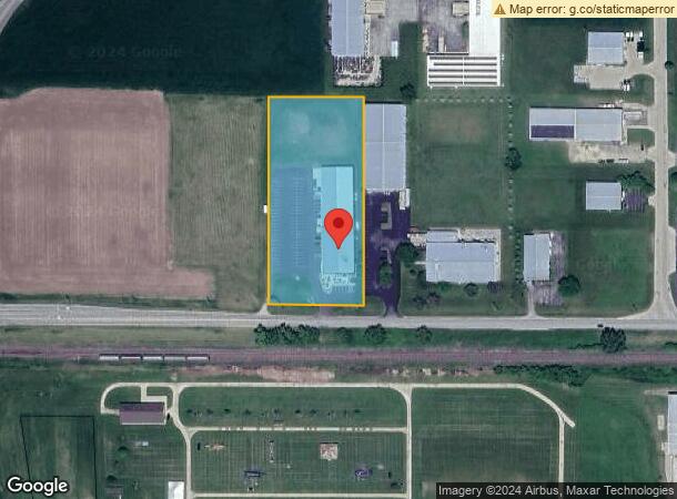  1501 W Diggins St, Harvard, IL Parcel Map