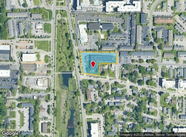 1700 N Walnut St, Bloomington, IN Parcel Map
