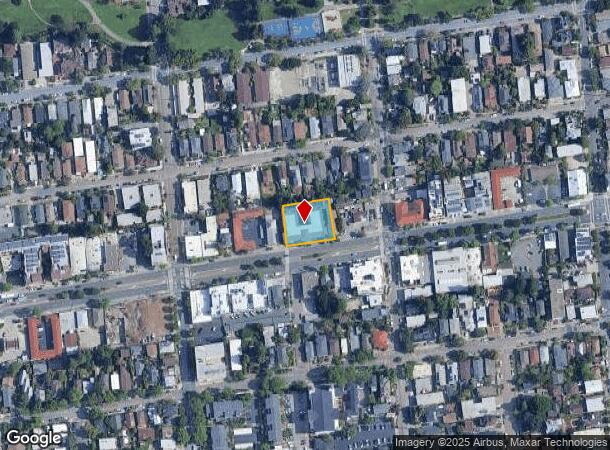 1631 University Ave, Berkeley, CA Parcel Map