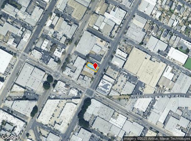  3301 S Main St, Los Angeles, CA Parcel Map
