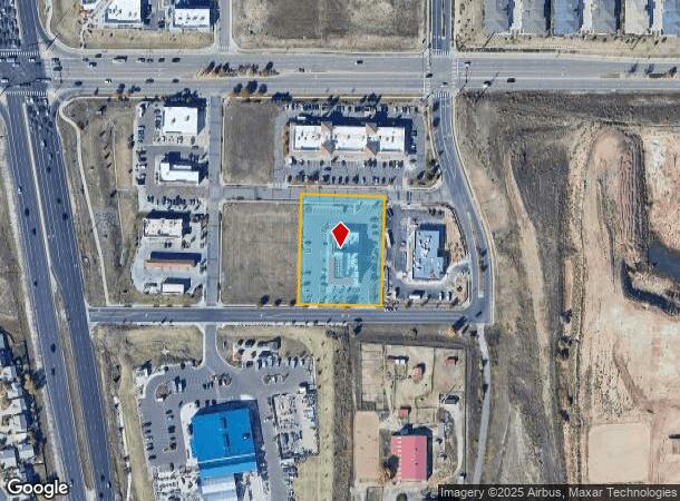  12365 Pine Bluffs Way, Parker, CO Parcel Map