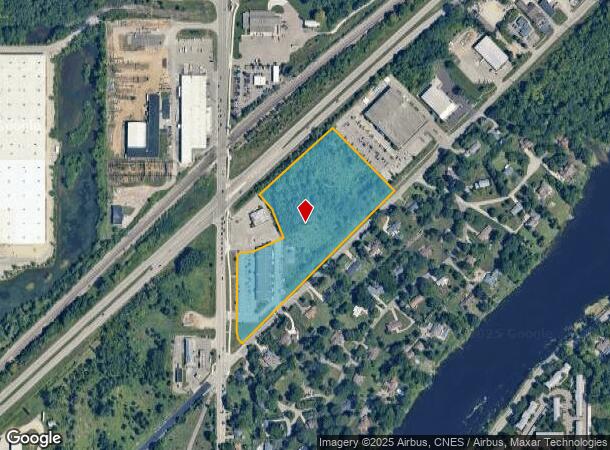 1701 S Waverly Rd, Lansing, MI Parcel Map