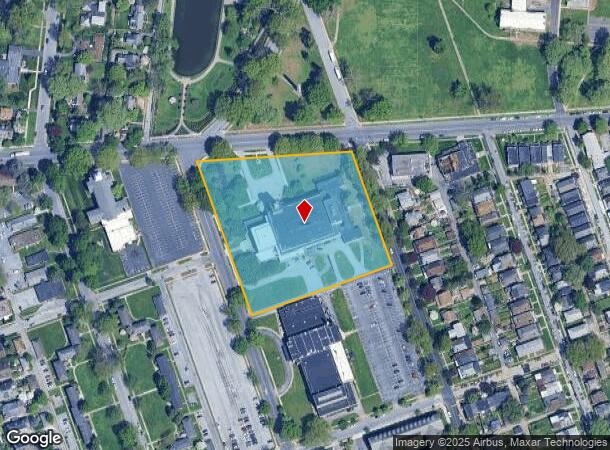  2801 N 3Rd St, Harrisburg, PA Parcel Map