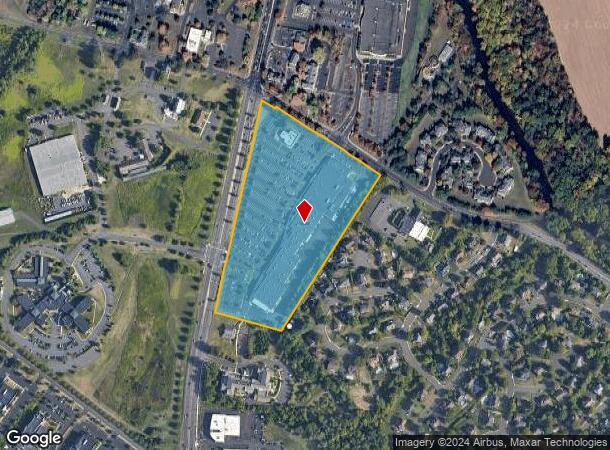  1661 Easton Rd, Warrington, PA Parcel Map