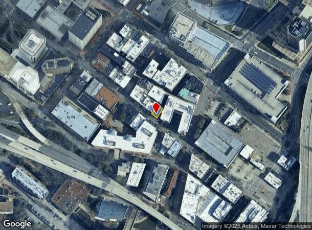  1318 E Cary St, Richmond, VA Parcel Map