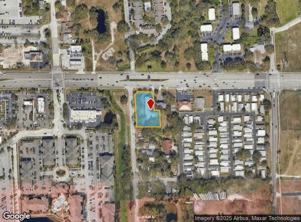  2725 Roosevelt Blvd, Clearwater, FL Parcel Map
