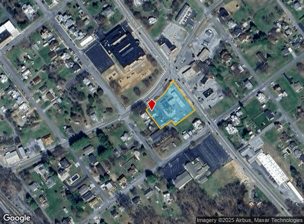 601 4Th St, Shenandoah, VA Parcel Map