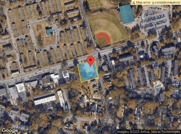  1005 Baxter St, Athens, GA Parcel Map