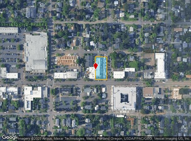  4727 Se Woodstock Blvd, Portland, OR Parcel Map