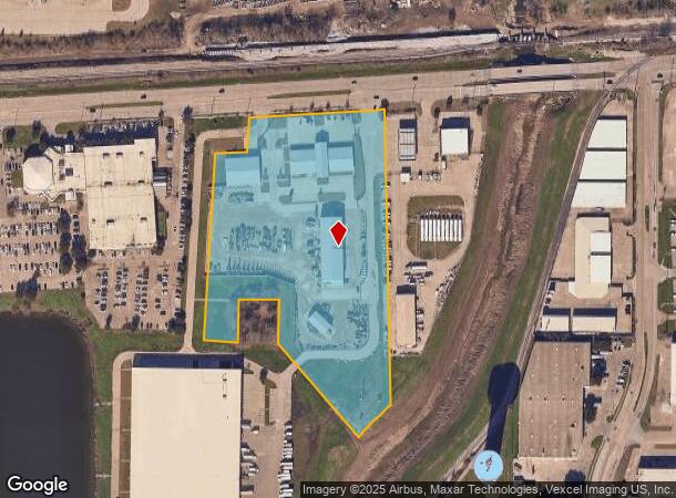 1519 W Belt Line Rd, Carrollton, TX Parcel Map