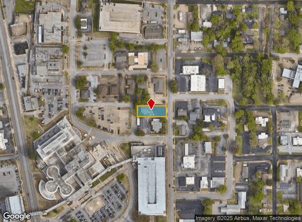  837 S Fleishel Ave, Tyler, TX Parcel Map