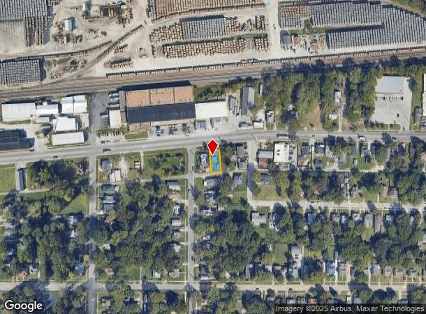  904 E Commercial St, Springfield, MO Parcel Map