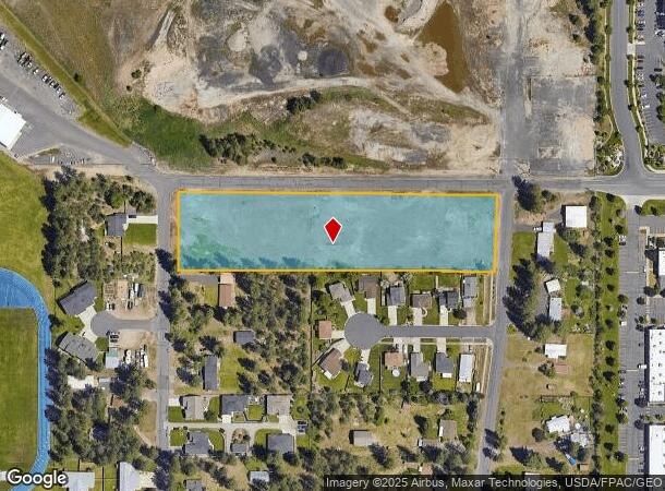  102 E Farwell Rd, Spokane, WA Parcel Map