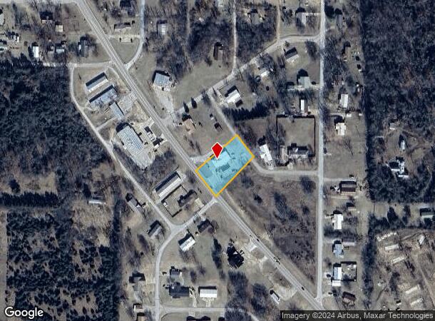  134 Highway 14 E, Lead Hill, AR Parcel Map