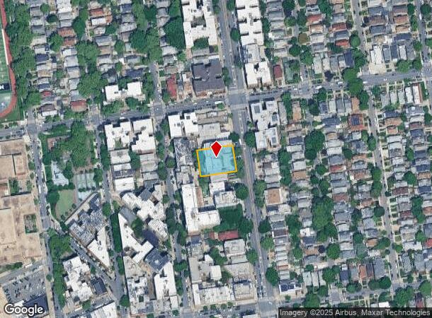 1704 Ocean Ave, Brooklyn, NY Parcel Map