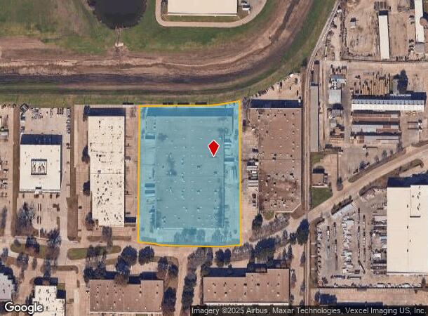 1624 W Crosby Rd, Carrollton, TX Parcel Map