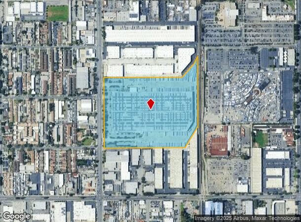 14900 Garfield Ave, Paramount, CA Parcel Map