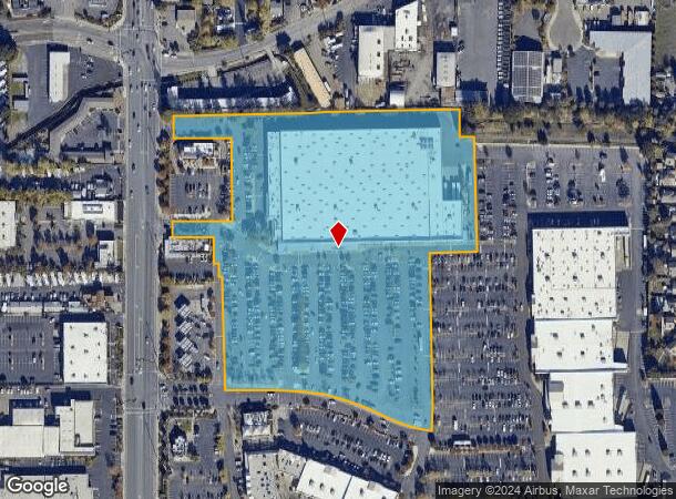  1900 Santa Rosa Ave, Santa Rosa, CA Parcel Map