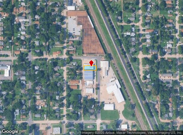 1803 S Pattie St, Wichita, KS Parcel Map
