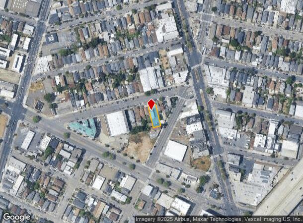 839 Isabella St, Oakland, CA Parcel Map