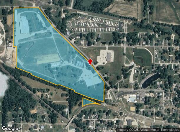  711 N Embree St, Princeton, IN Parcel Map