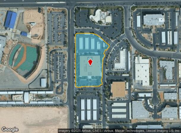 222 Via Marnell Way, Las Vegas, NV Parcel Map