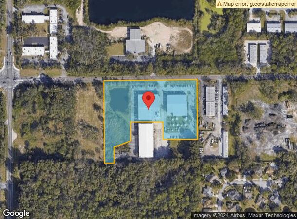  9115 Ellis Rd, Melbourne, FL Parcel Map