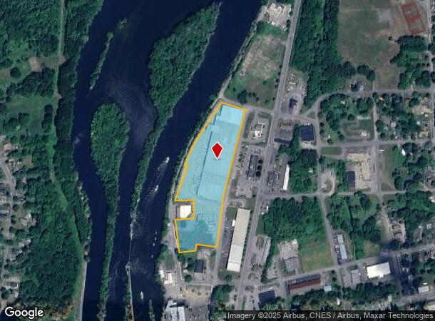 100 Hubbard St, Fulton, NY Parcel Map