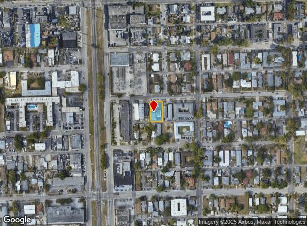 2028 Buchanan St, Hollywood, FL Parcel Map