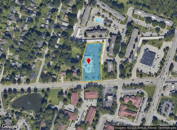  1580 Elmwood Ave, Rochester, NY Parcel Map