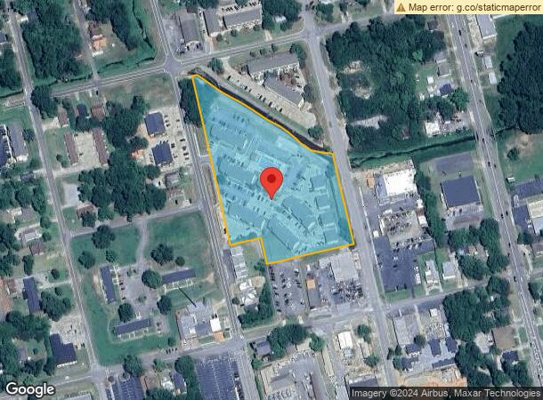  501 N Wilkinson St, Milledgeville, GA Parcel Map