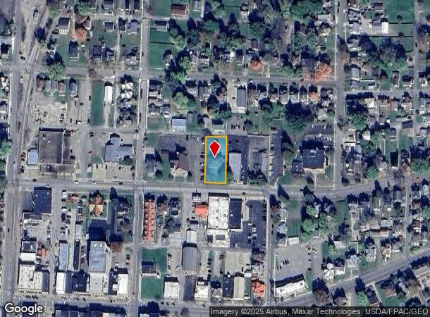 636 Chestnut St, Coshocton, OH Parcel Map