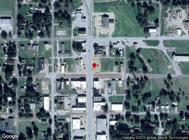 100 N Broadway Ave, Haskell, OK Parcel Map