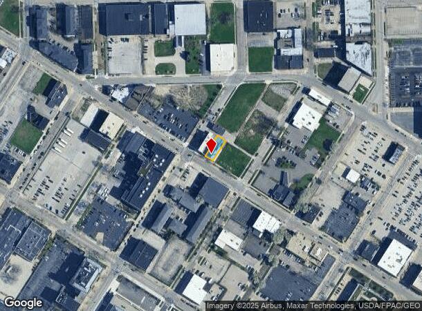 1316 Adams St, Toledo, OH Parcel Map