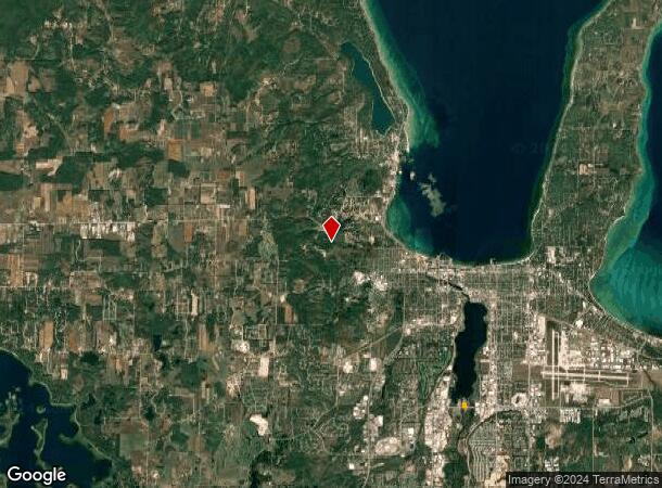  2020 W South Airport Rd W, Traverse City, MI Parcel Map