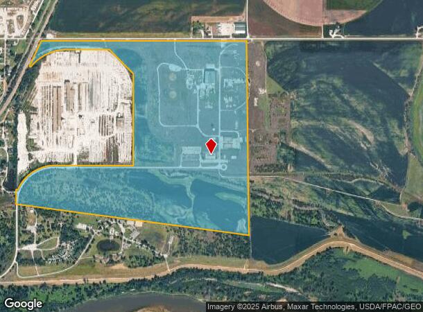 202 Allied Rd, Bellevue, NE Parcel Map