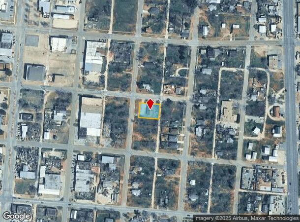  725 N 12Th St, Abilene, TX Parcel Map