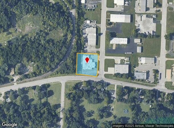  1136 S Vista Ave, Independence, MO Parcel Map