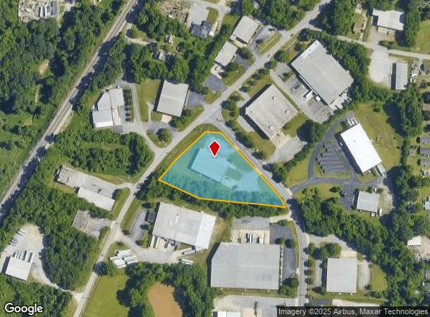  600 Southwest St, High Point, NC Parcel Map