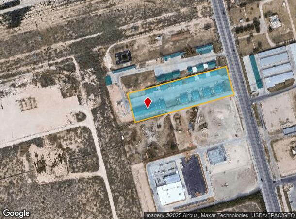 6413 N State Highway 349, Midland, TX Parcel Map