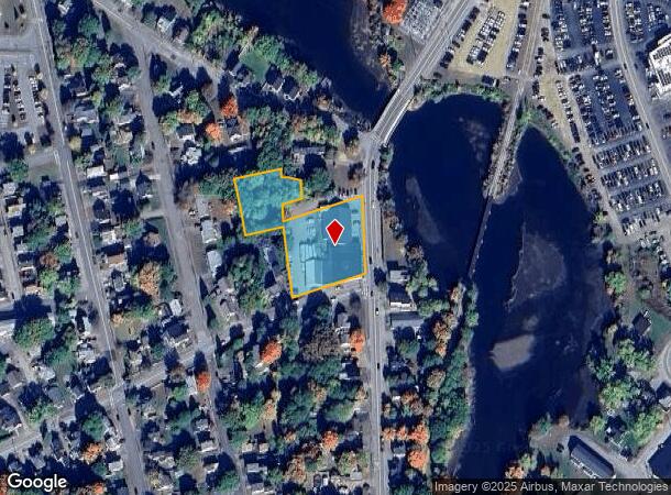 128 Messer St, Laconia, NH Parcel Map