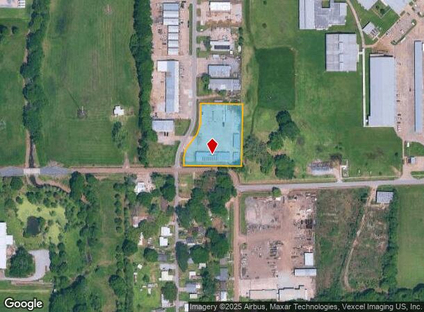 100 Pod St, Lafayette, LA Parcel Map