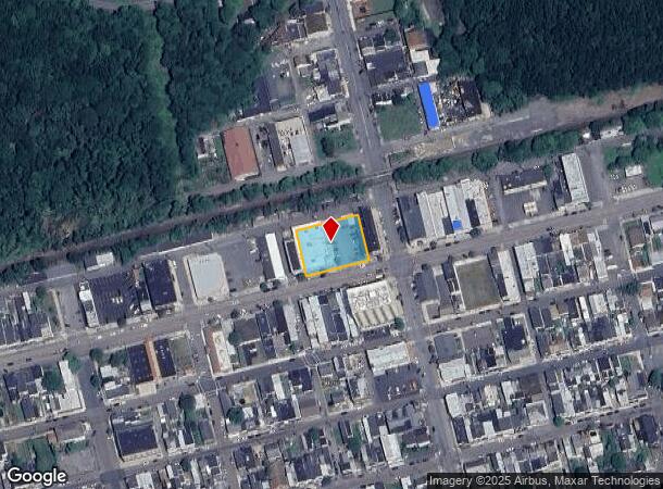  9 W Centre St, Mahanoy City, PA Parcel Map