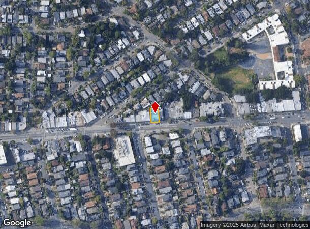  1685 Solano Ave, Berkeley, CA Parcel Map